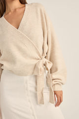 Rhythm Lexie Wrap Front Knit