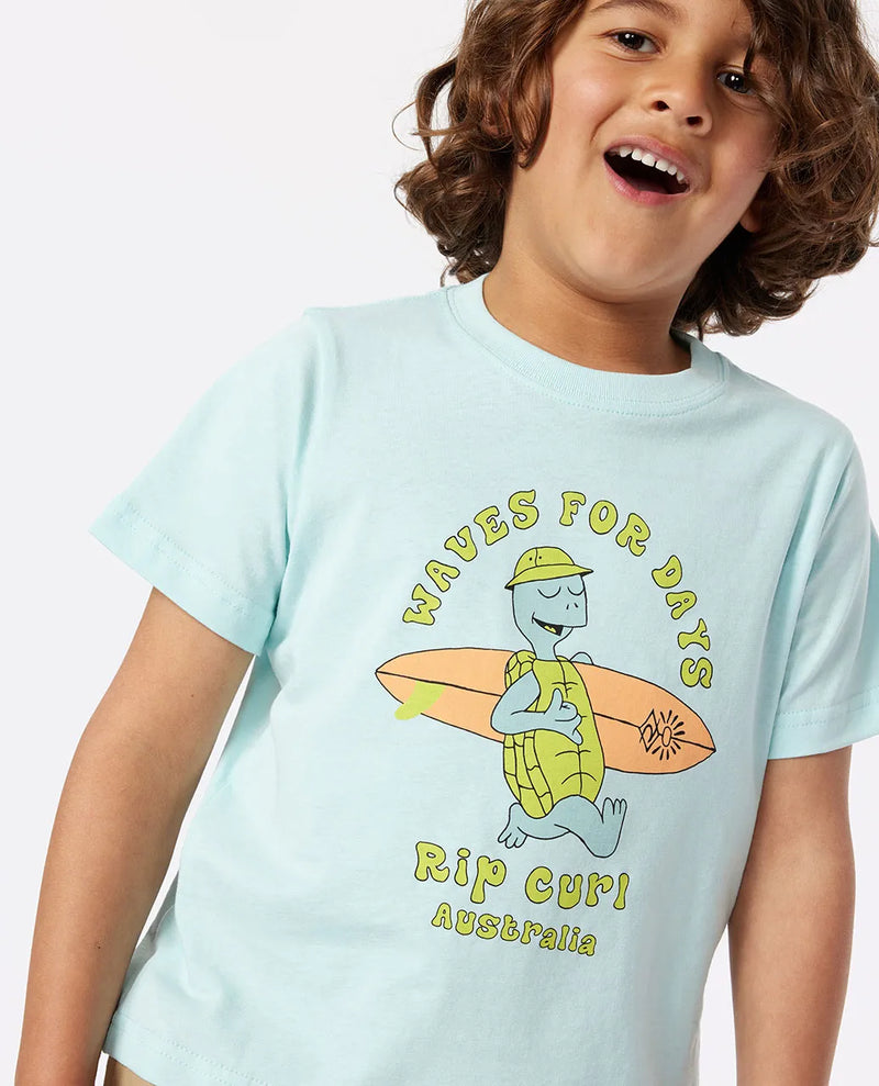 Rip Curl Tube Town Waves Boy Tee