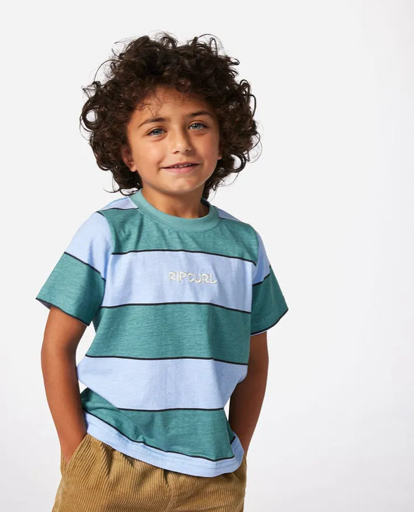 Ripcurl Grom Energy Stripe Boy Tee