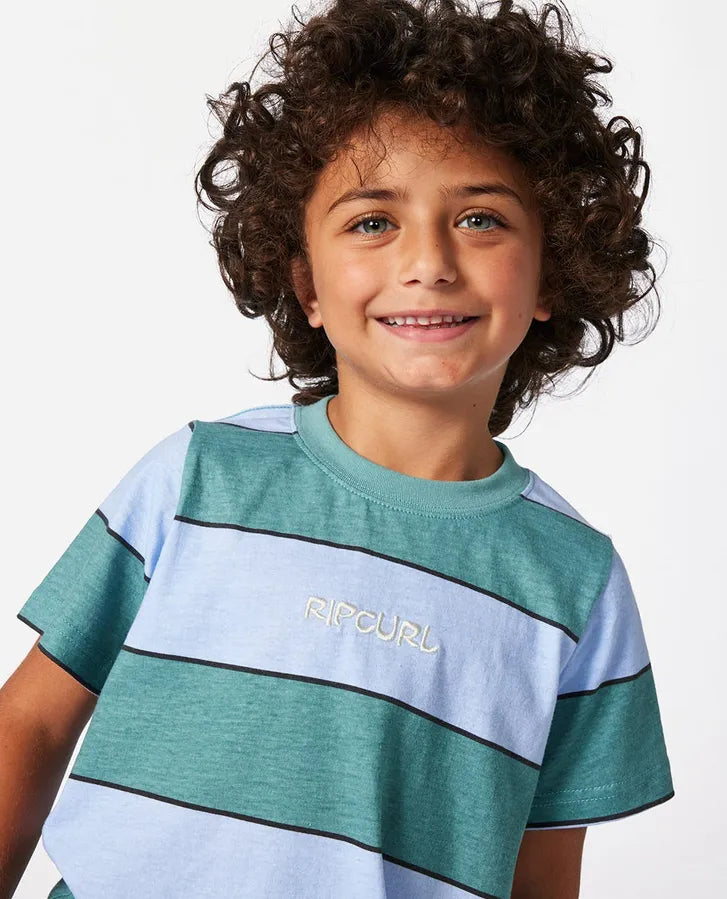 Ripcurl Grom Energy Stripe Boy Tee