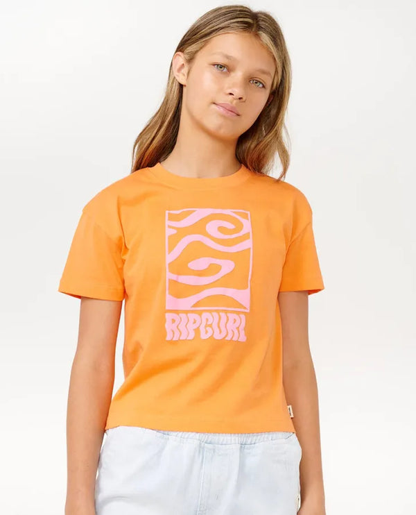 Rip Curl Sun Sol Logo Crop Tee