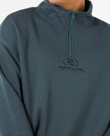 Rip Curl Pill Icon 1/4 Zip Crew