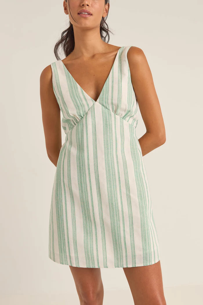 Rhythm Dinero Stripe Mini Dress