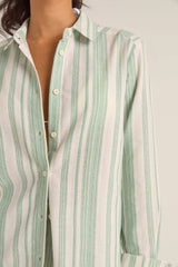 Rhythm Dinero Stripe Beach Shirt