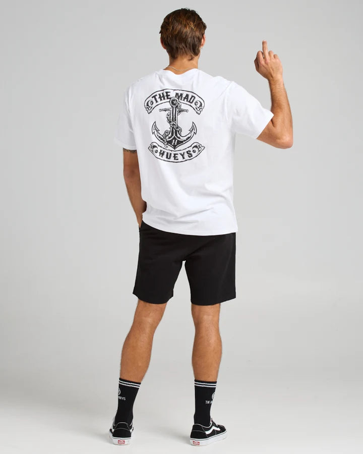 The Mad Hueys Skull Anchor SS Tee