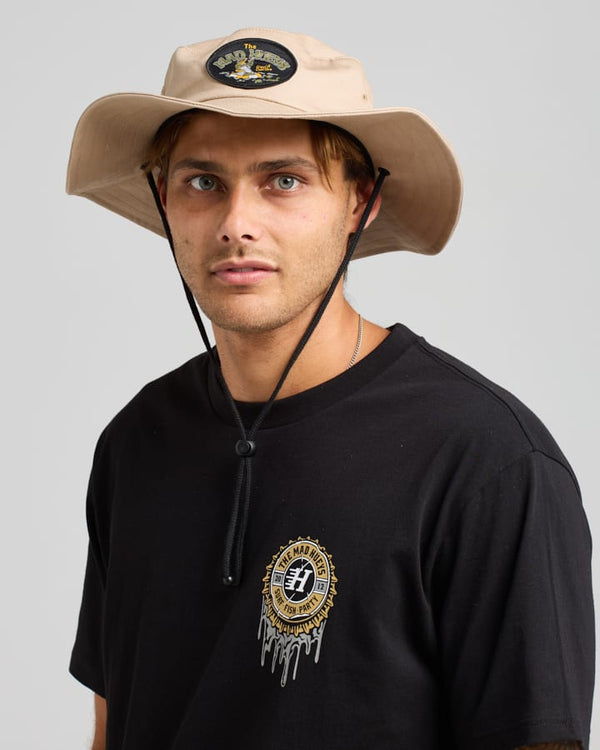 The Mad Hueys Crocn A Coldie Wide Brim Hat