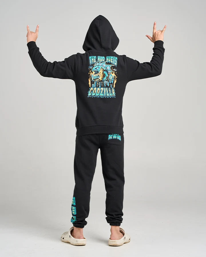 The Mad Hueys Codzilla Returns Youth Pullover Hoodie