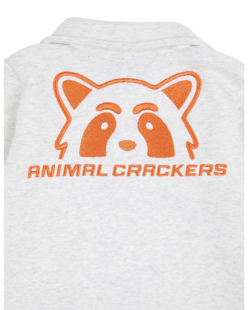 Animal Crackers Knock Out 1/2 Zip Crew