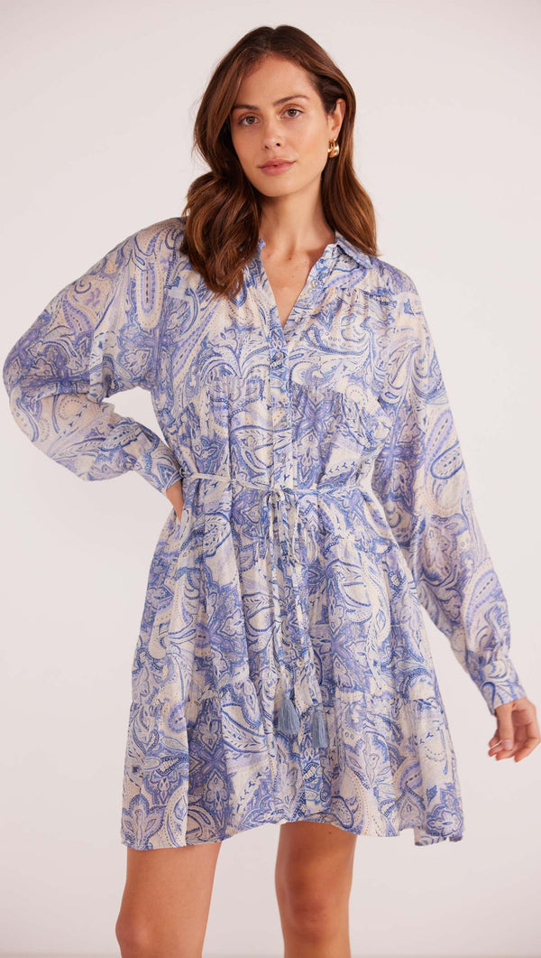 Minkpink Lola Tired Shirt Dress