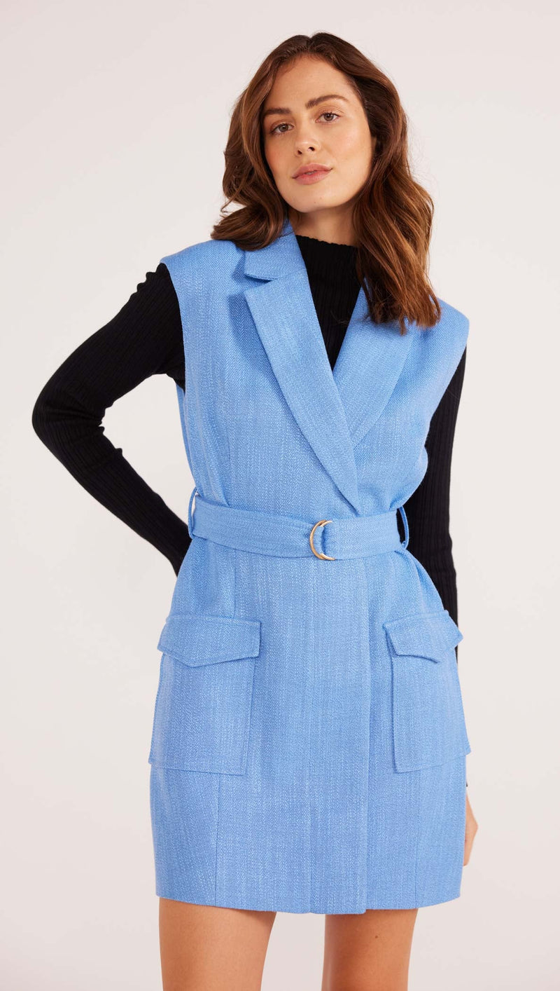 Minkpink Lucy Belted Blazer Mini Dress