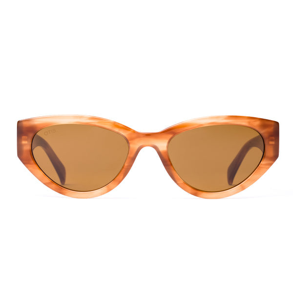 Otis Audrey Eco Ochre Havana Brown Sunglasses