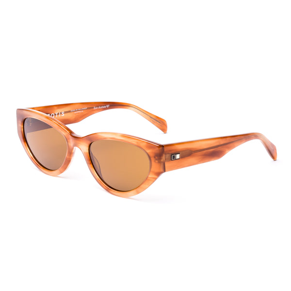 Otis Audrey Eco Ochre Havana Brown Sunglasses