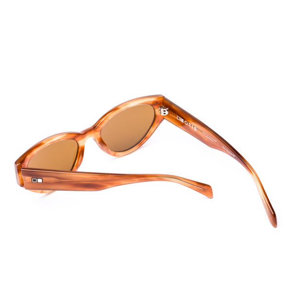 Otis Audrey Eco Ochre Havana Brown Sunglasses