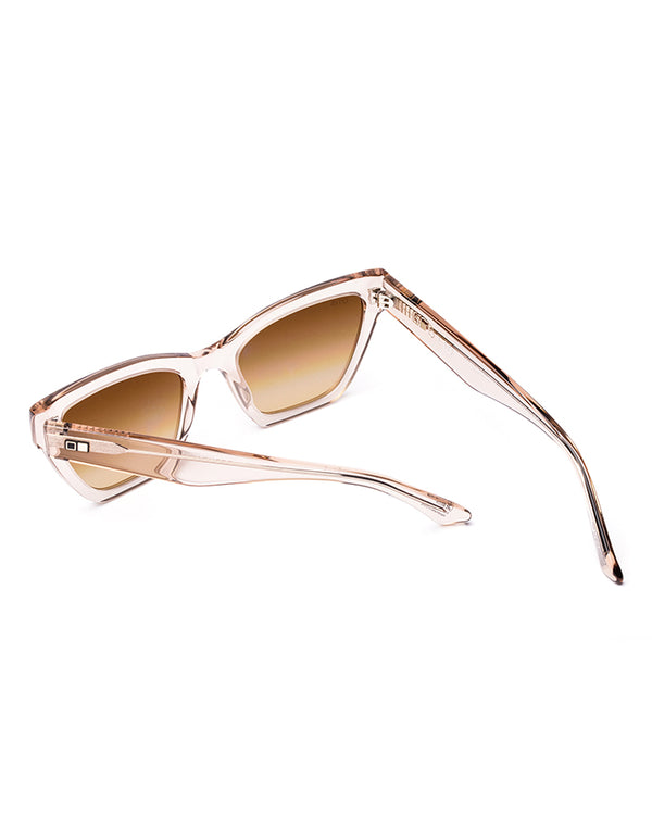 Otis Reputation Eco Crystal Pebble Brown Gradient Sunglasses