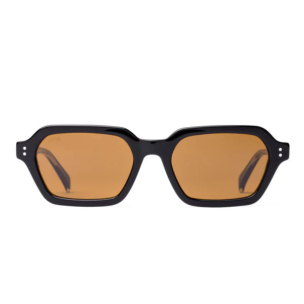 Otis Metric Eco Black Clear Brown Sunglasses