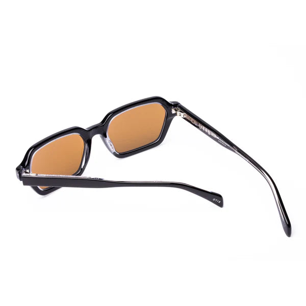 Otis Metric Eco Black Clear Brown Sunglasses