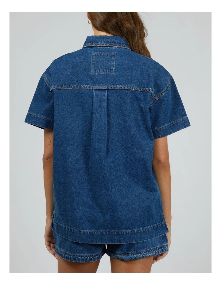 All About Eve Simi Denim Shirt