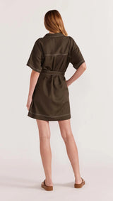 Staple The Label Saskia Mini Shirt Dress