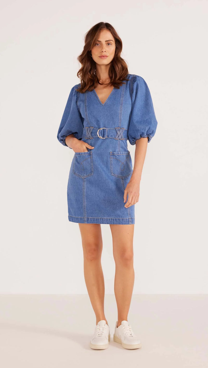 Minkpink Peyton Denim Mini Dress