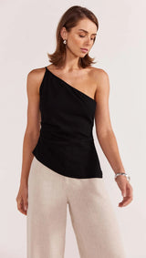 Staple The Label Eva One Shoulder Top