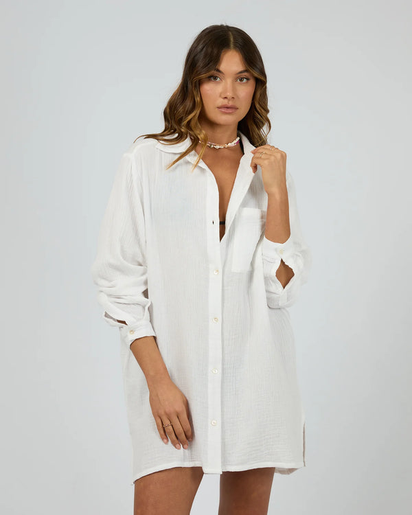 All About Eve Selena Overswim Shirt