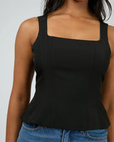 All About Eve Broadway Peplum Top