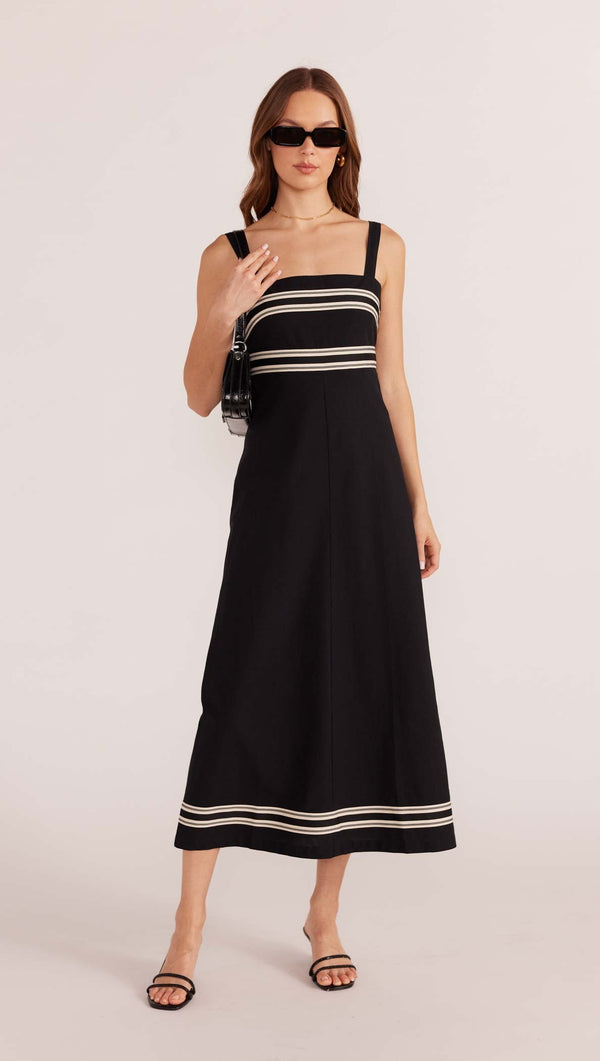 Minkpink Elki Trim Midi Dress