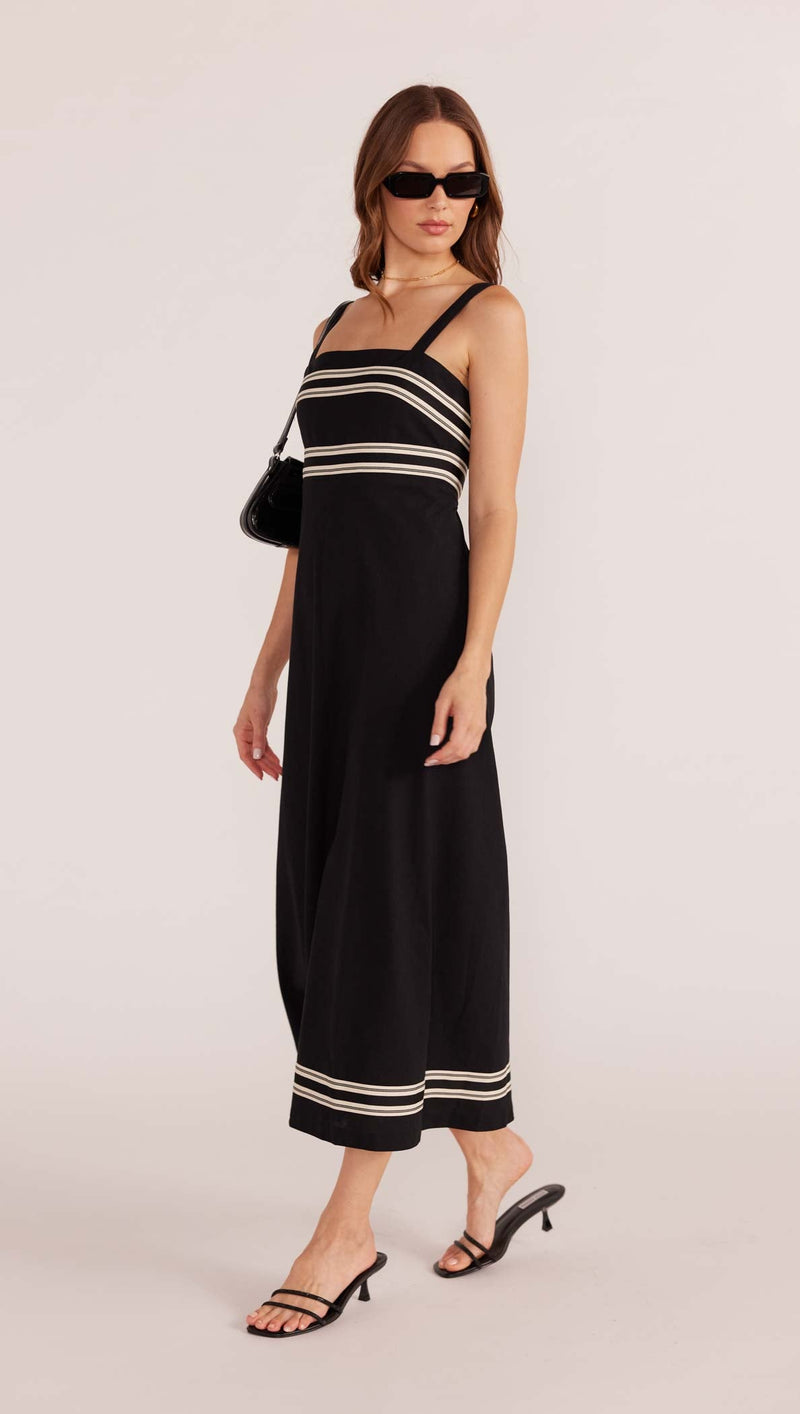 Minkpink Elki Trim Midi Dress