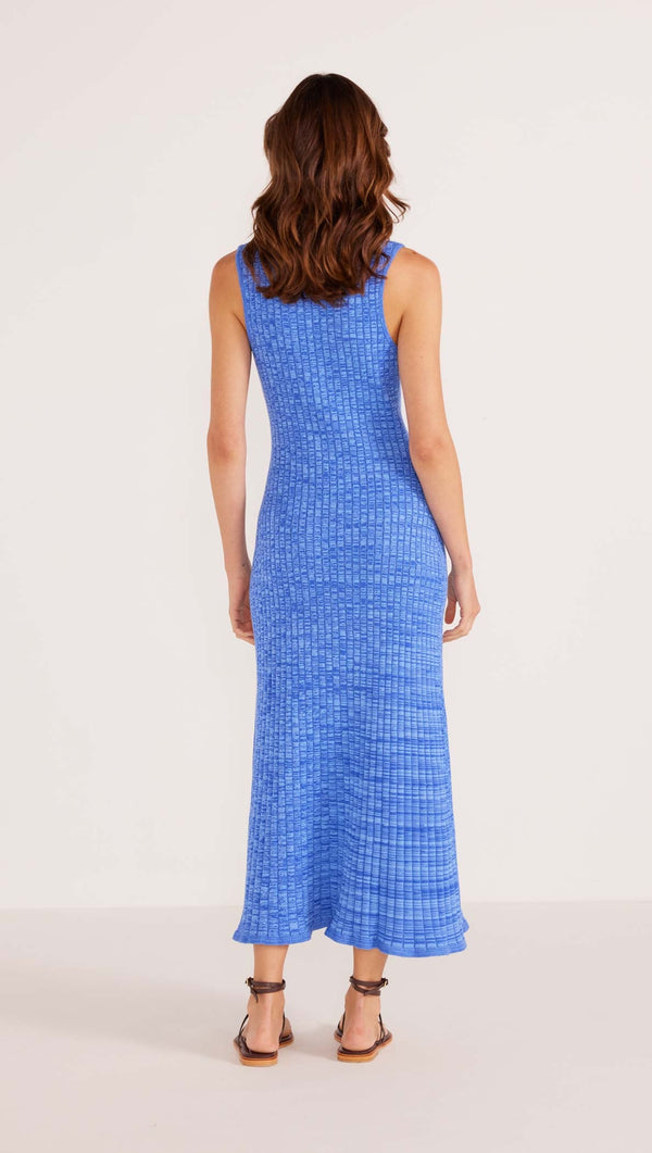 Minkpink Harper Rib Knit Midi Dress