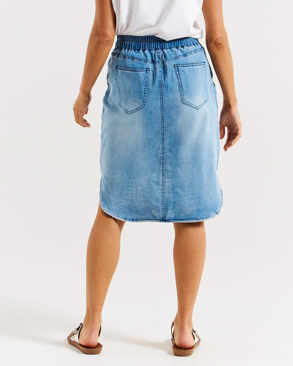 Betty Basics Alina Denim Skirt