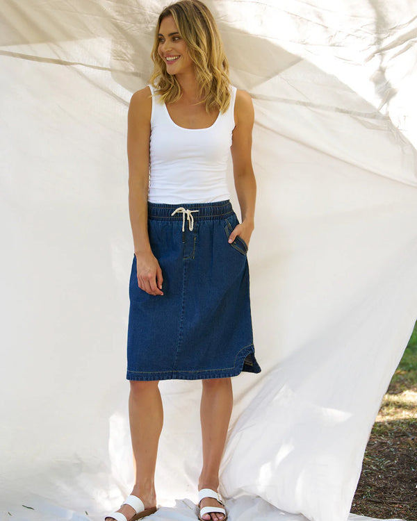 Betty Basics Desiree Denim Skirt