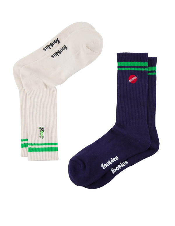 Foot-ies Cricket Sneaker Socks