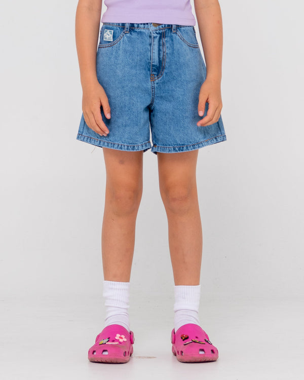 Rusty Cyprus High Denim Short Girls