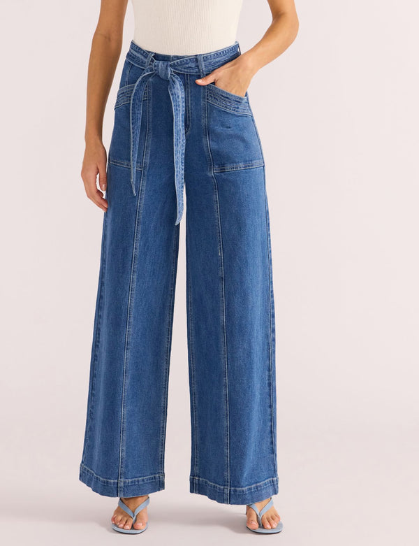 Minkpink Ellis Denim Panel Jean