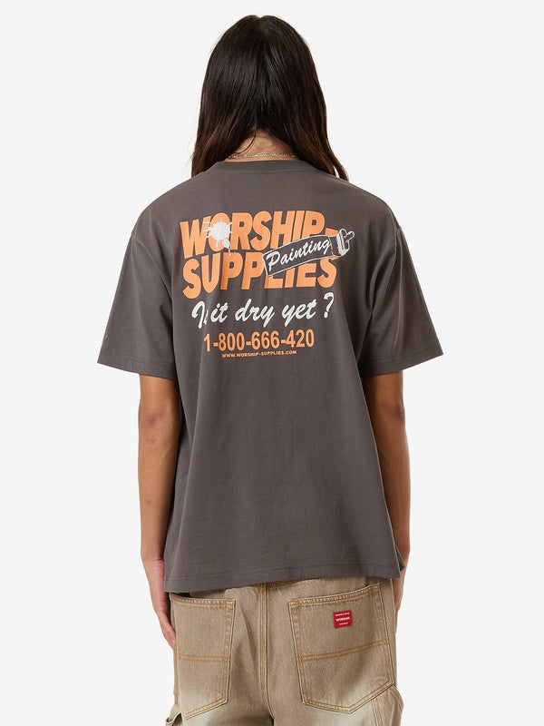 Worship Dry Paint Tee