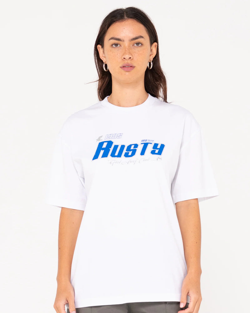 Rusty Girls Surf Oversized SS Tee