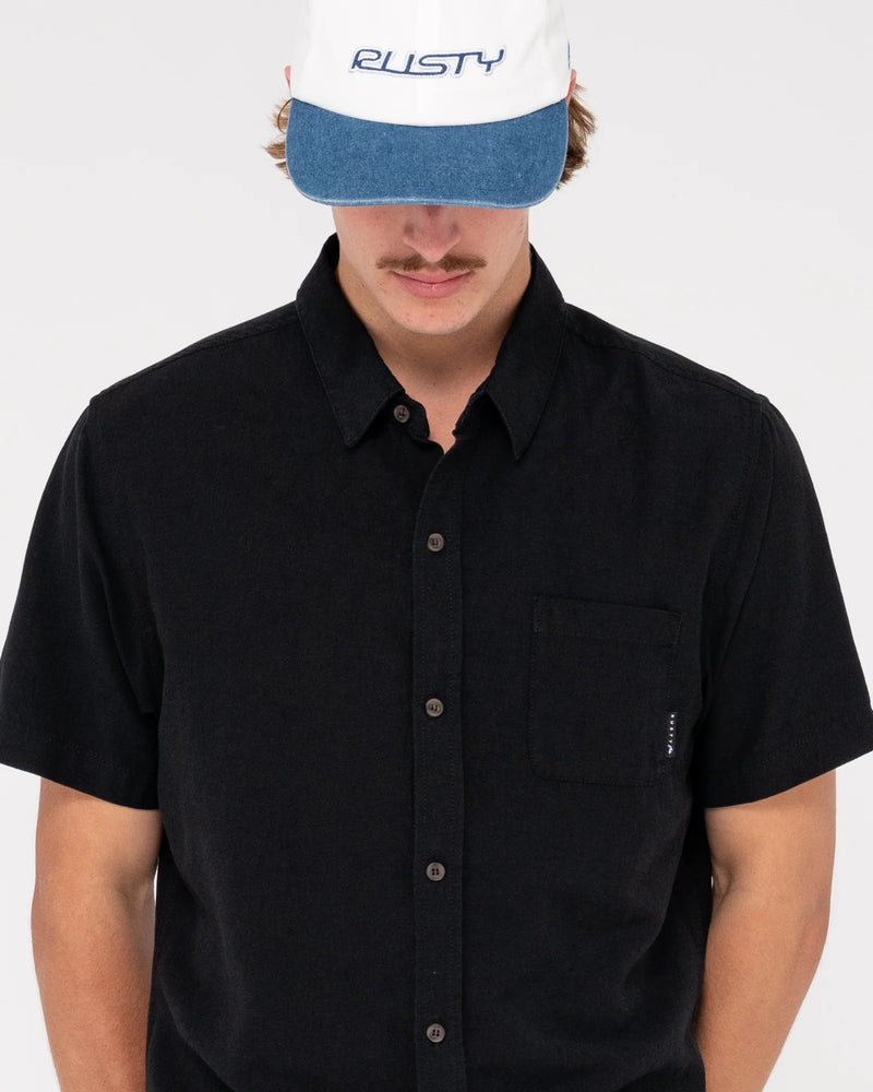 Rusty Overtone SS Linen Shirt