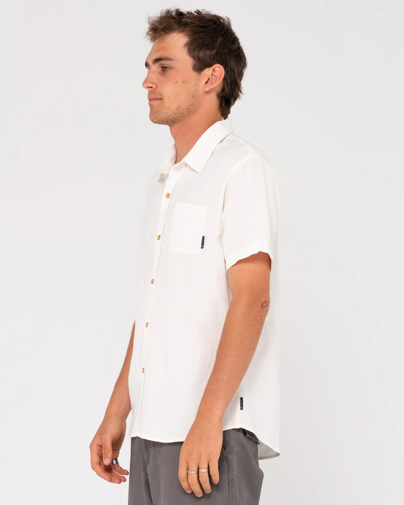 Rusty Overtone SS Linen Shirt