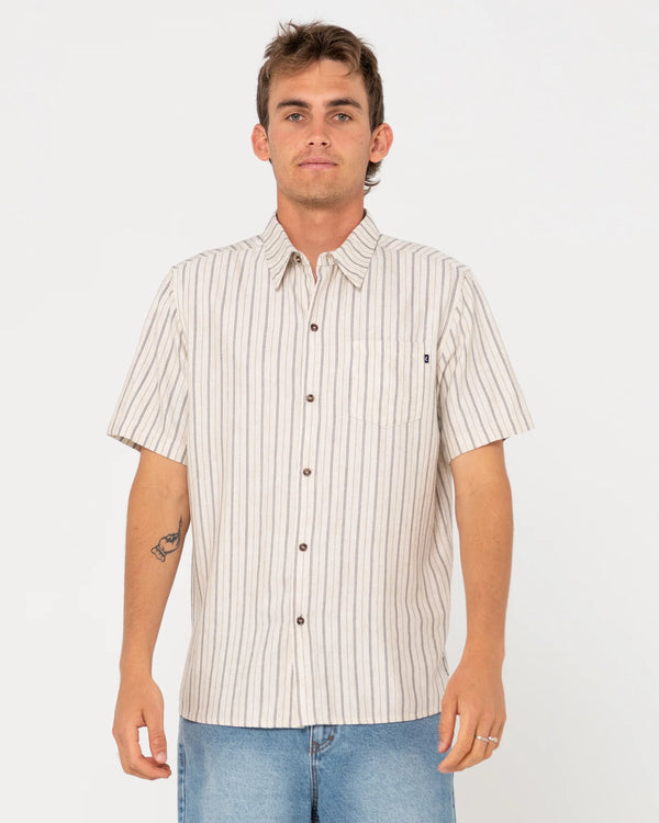 Rusty Pinstripe SS Shirt