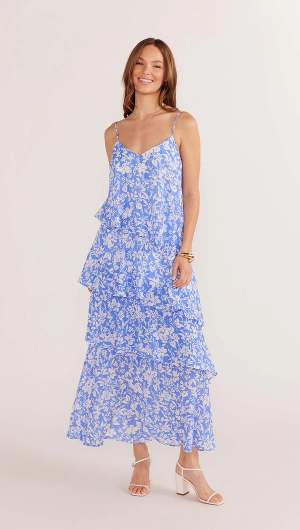 Minkpink Waverly Tiered Midi Dress