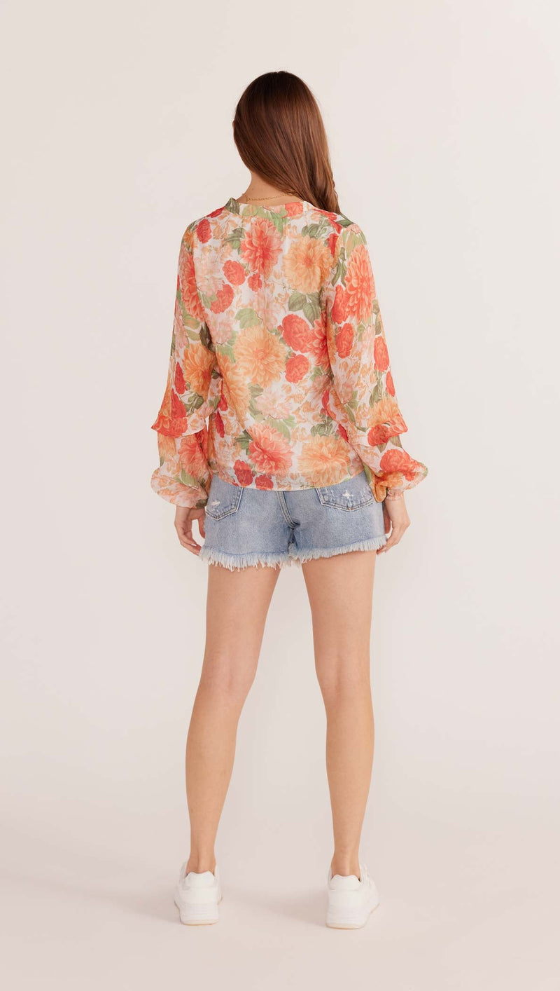 Minkpink Aida Long Sleeve Blouse