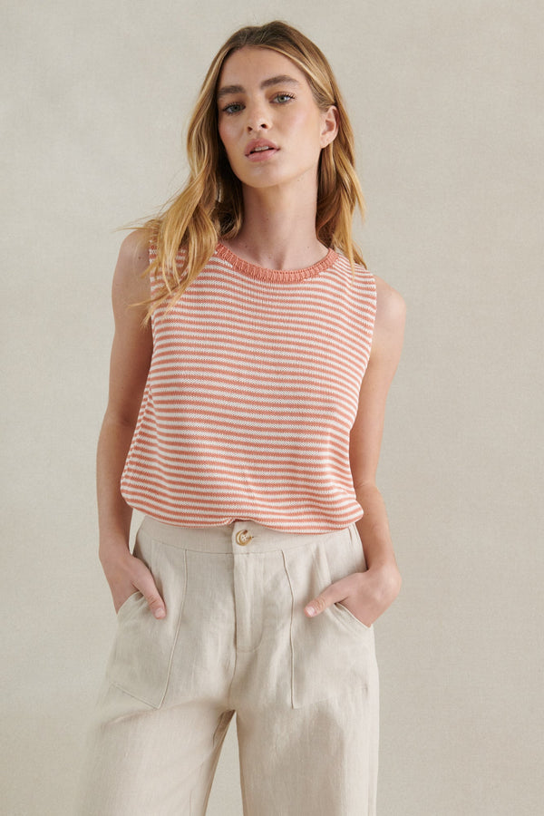 Little Lies Stripe Spring Tank