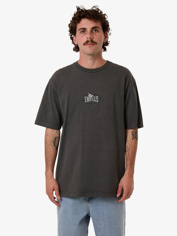 Thrills Born To Fly Embro Oversize Fit Tee