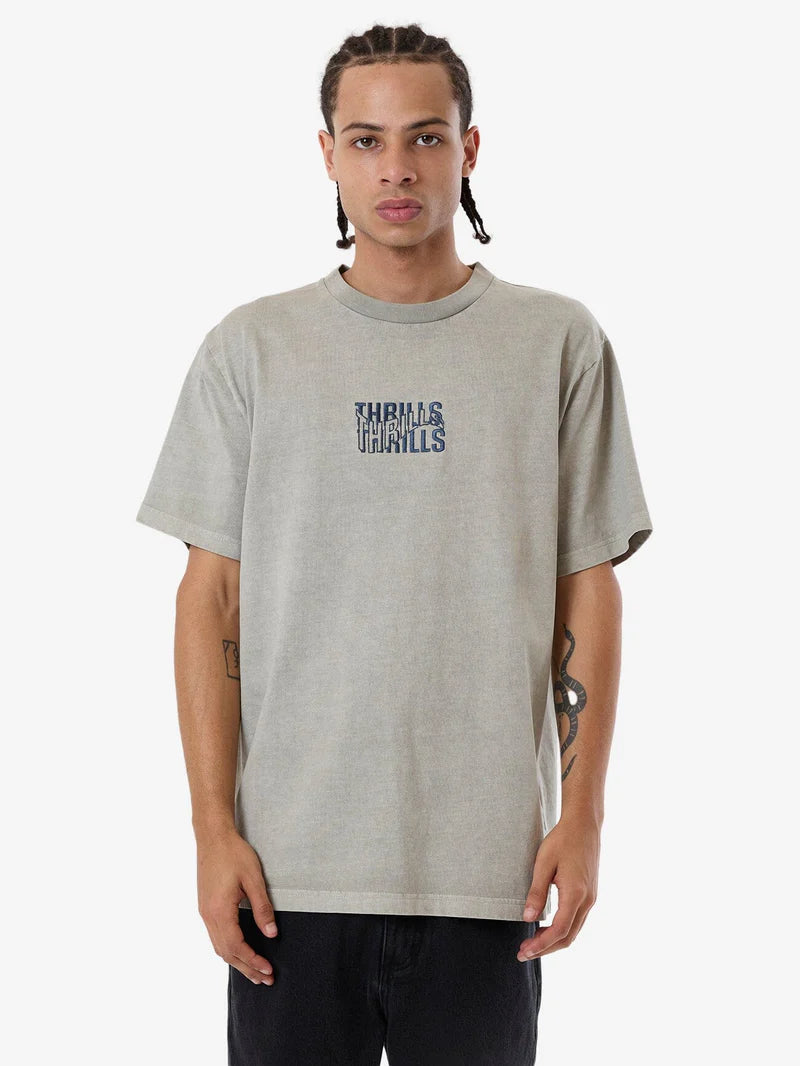 Thrills Warped State Embro Merch Fit Tee