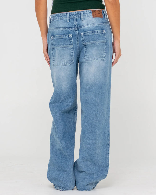 Rusty Bethany Baggy Low Rise Jean