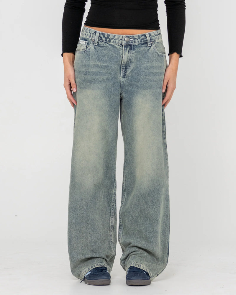 Rusty Bethany Baggy Low Rise Jean