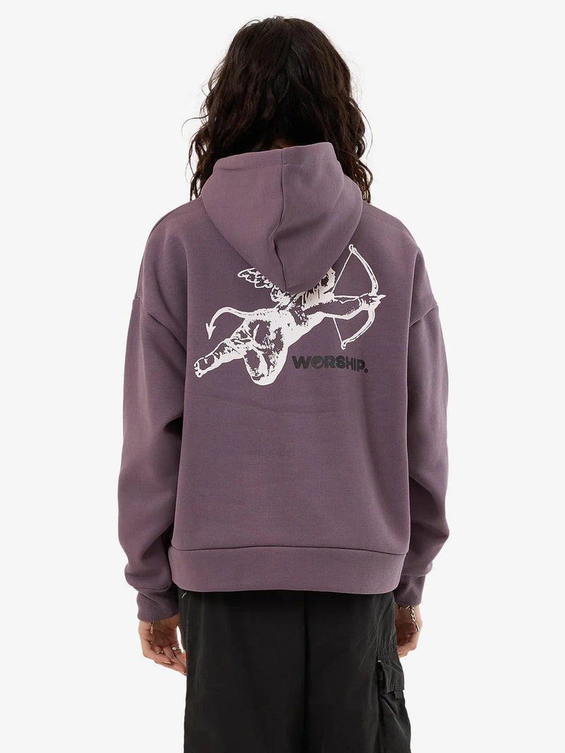 Worship Cherub Box Fit Hoodie