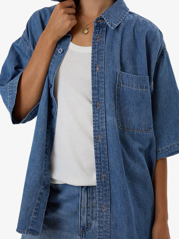 Thrills Darian Denim Shirt