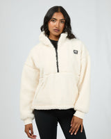 All About Eve Amara Quarter Zip Teddy Crew