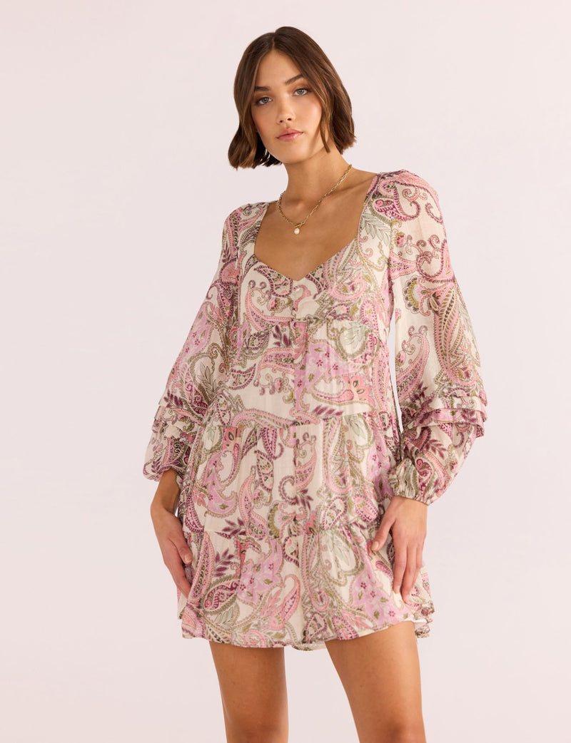 Minkpink Cadence Babydoll Mini Dress